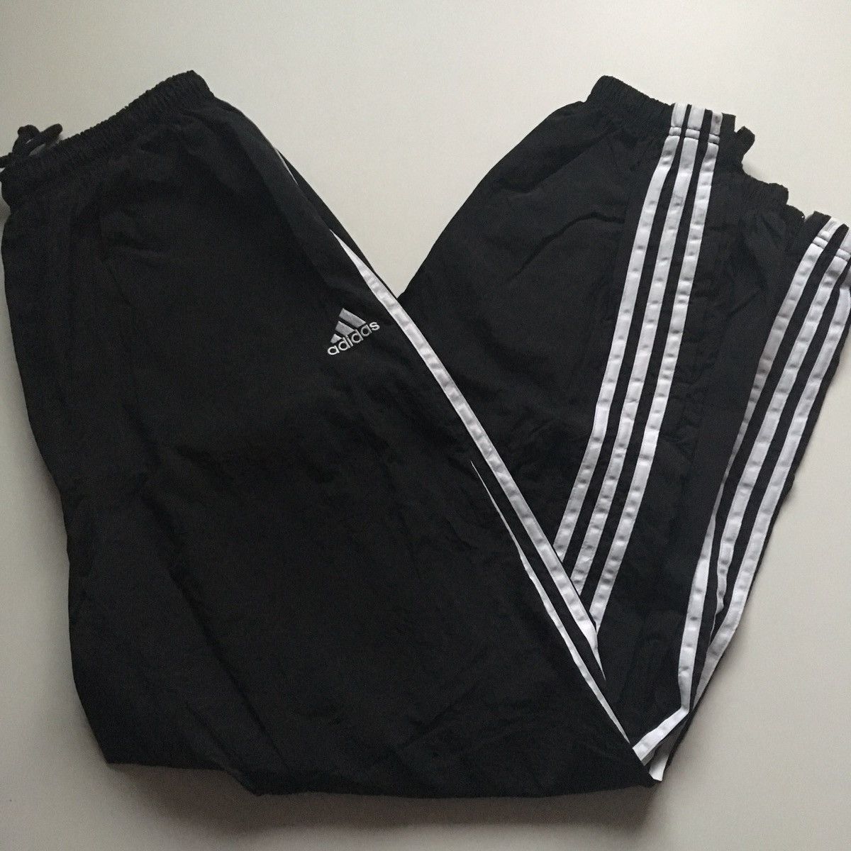 Adidas Vintage 90s Adidas Swishy Pants | Grailed