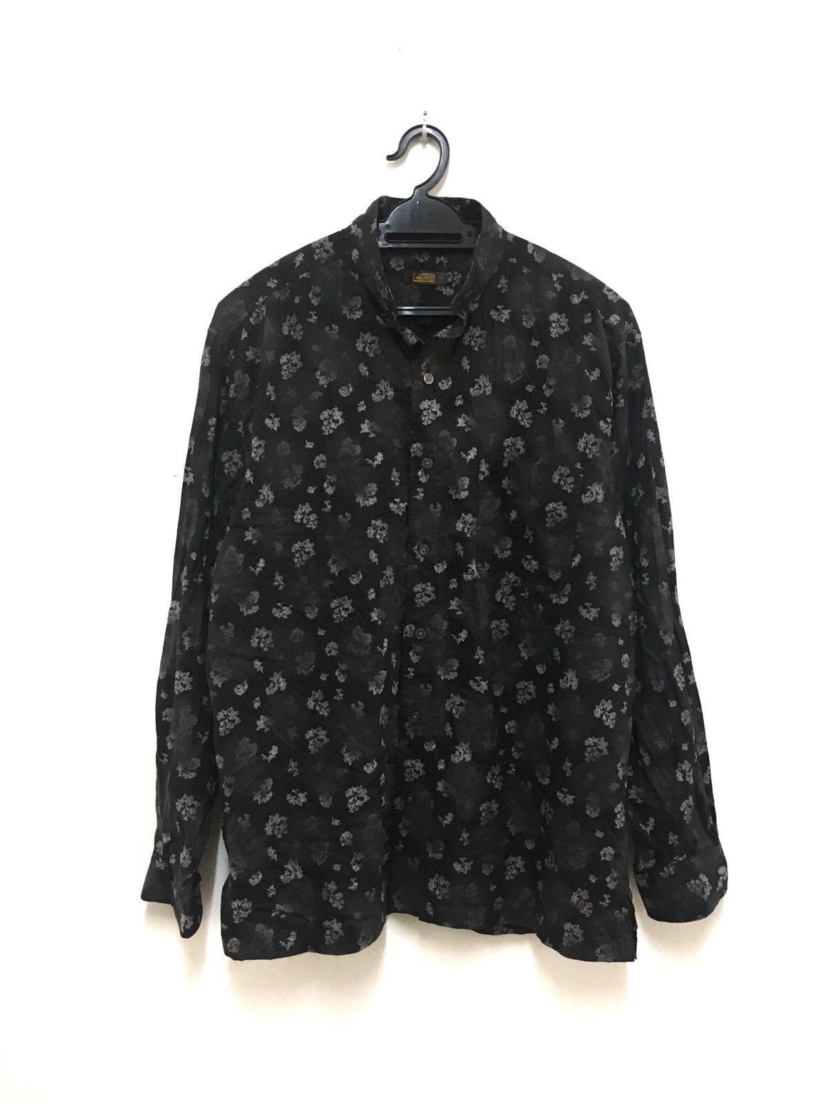 Designer Aramis Long Sleeve Button Up Flower Motive Size US L / EU 52-54 / 3 - 1 Thumbnail
