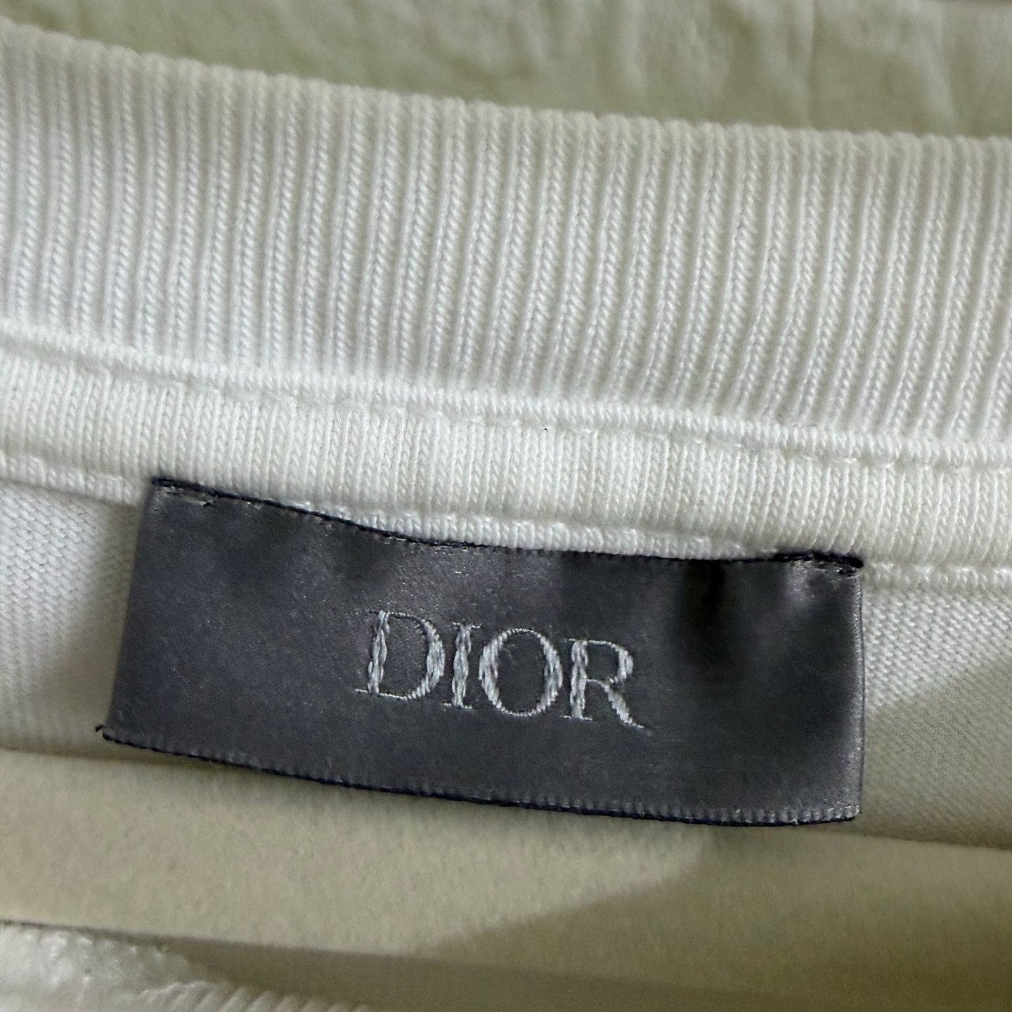 Dior Dior Christian Dior Couture Logo T-Shirt White Size L Size US L / EU 52-54 / 3 - 4 Thumbnail