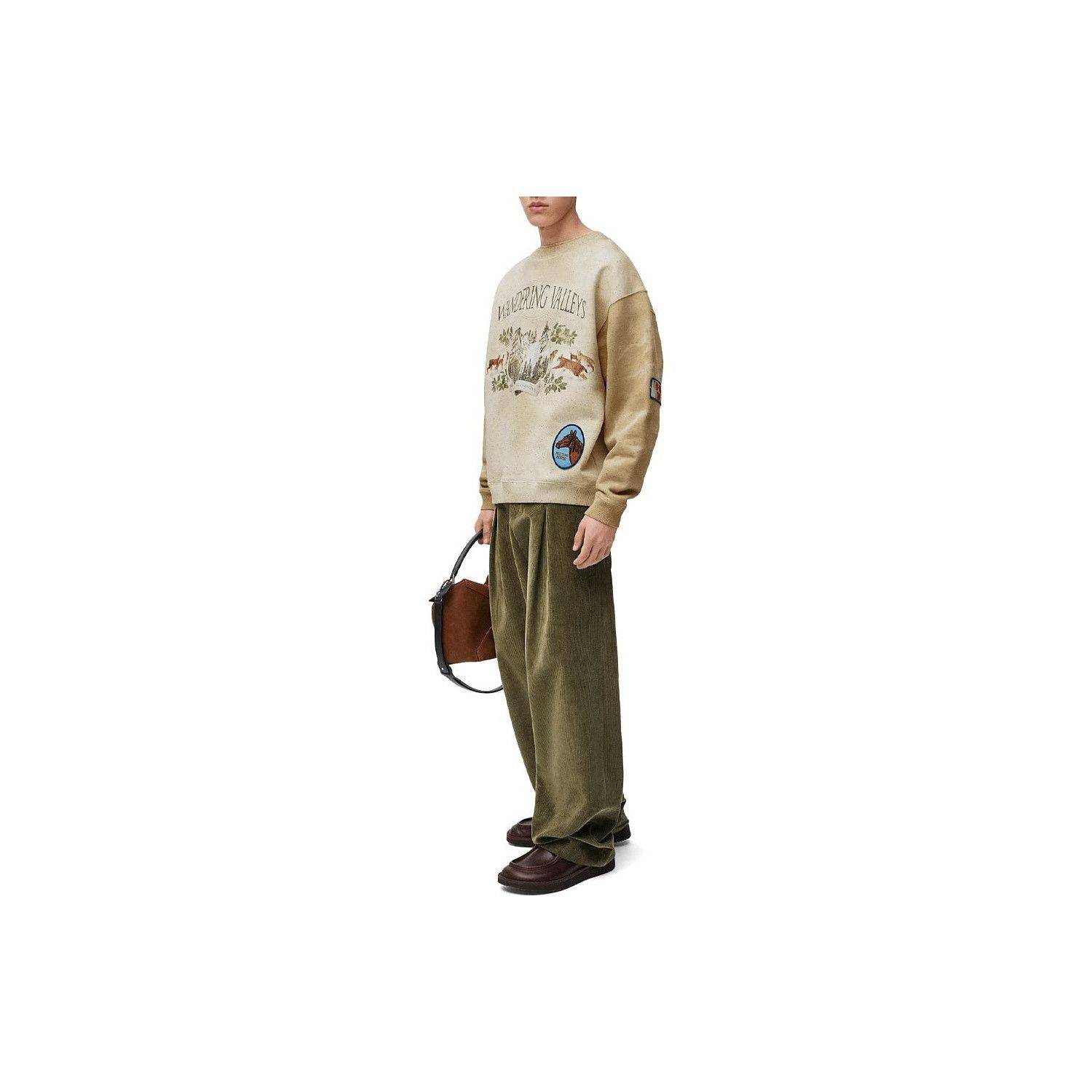 Loewe Loewe Wandering Valleys Graphic Sweatshirt Size M Size US M / EU 48-50 / 2 - 14 Thumbnail