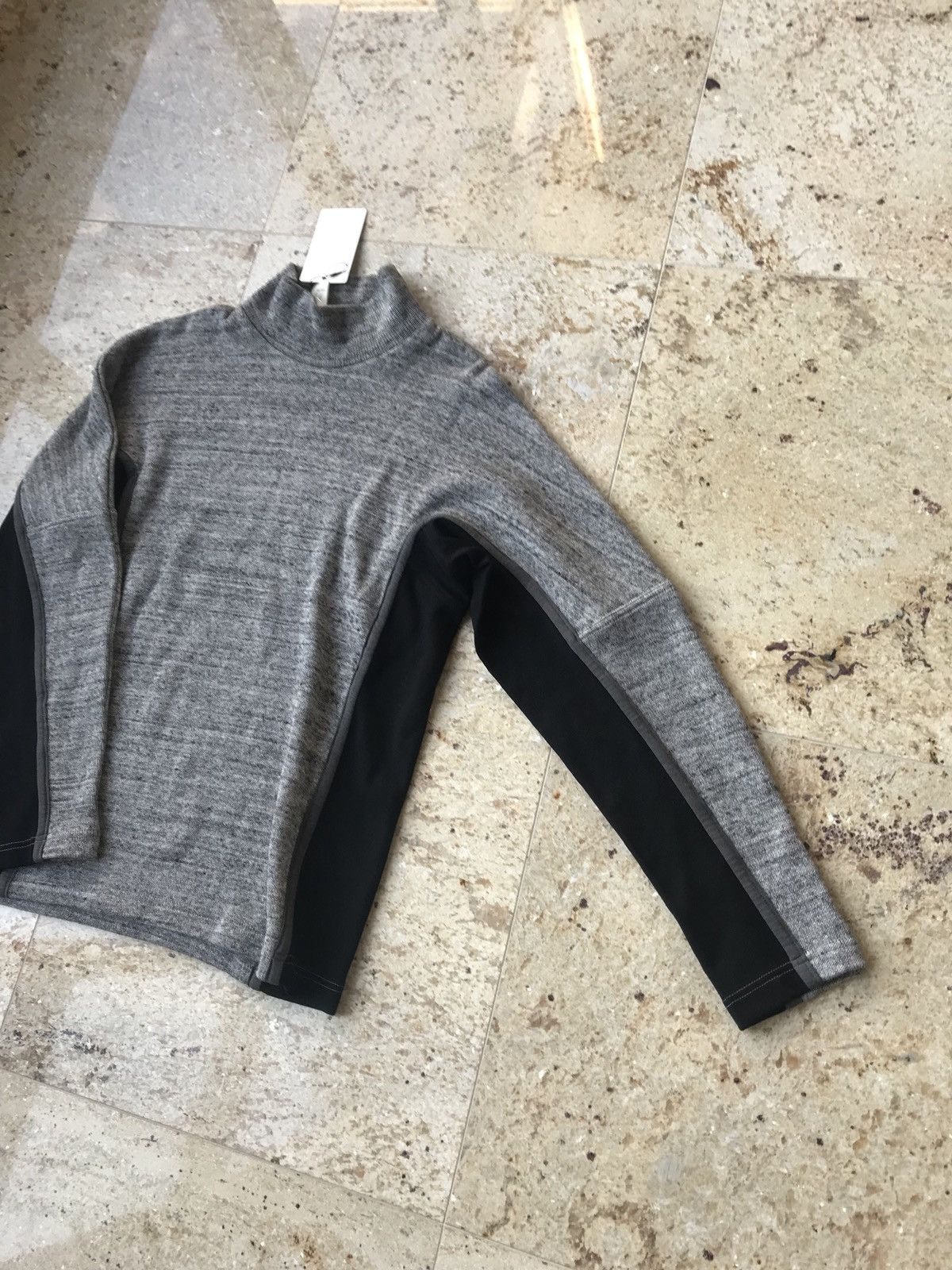 N.Hoolywood 162-CS10 Athletic Knitwear in Grey Melange & Black Size US M / EU 48-50 / 2 - 7 Thumbnail