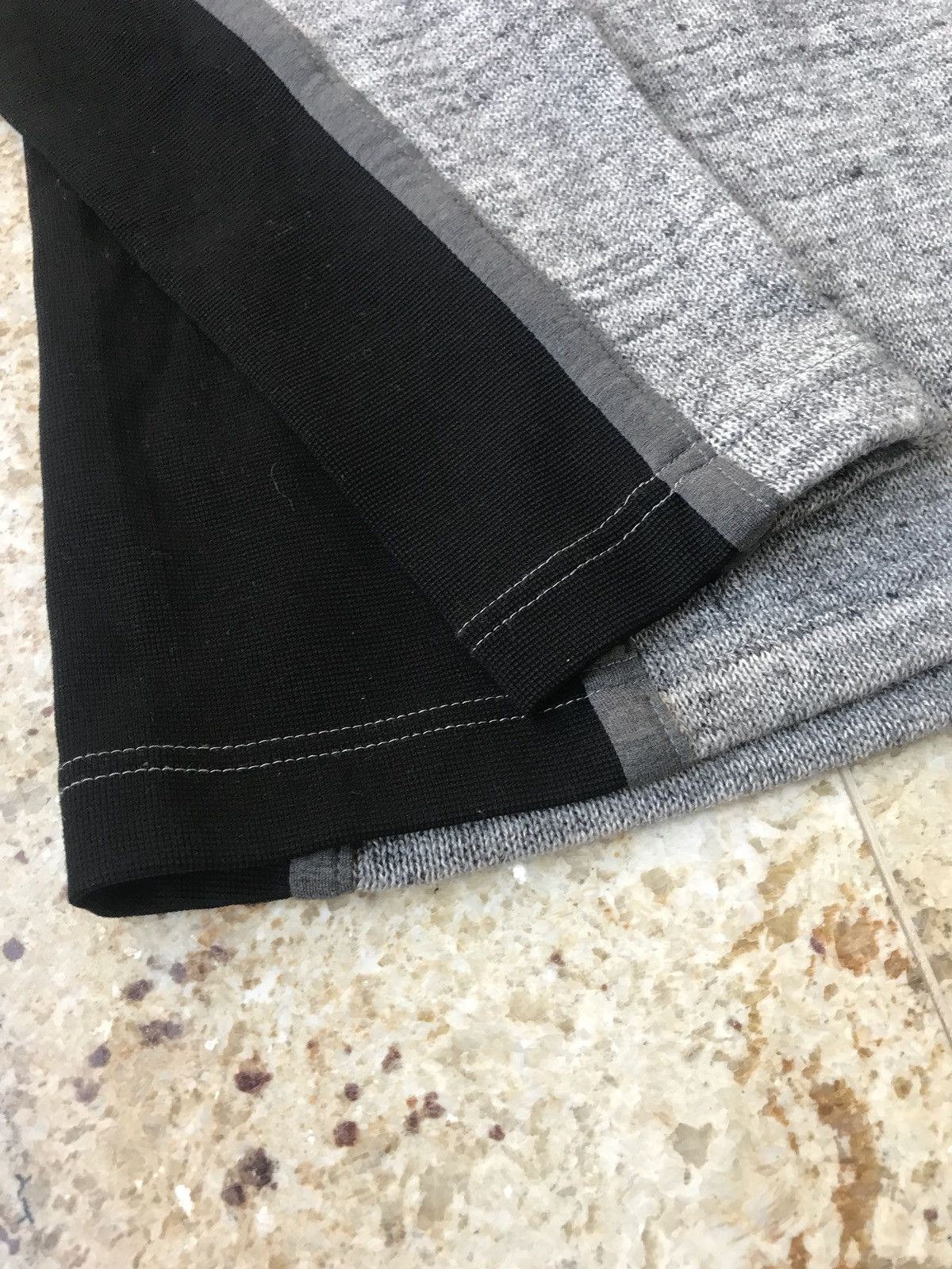 N.Hoolywood 162-CS10 Athletic Knitwear in Grey Melange & Black Size US M / EU 48-50 / 2 - 3 Thumbnail