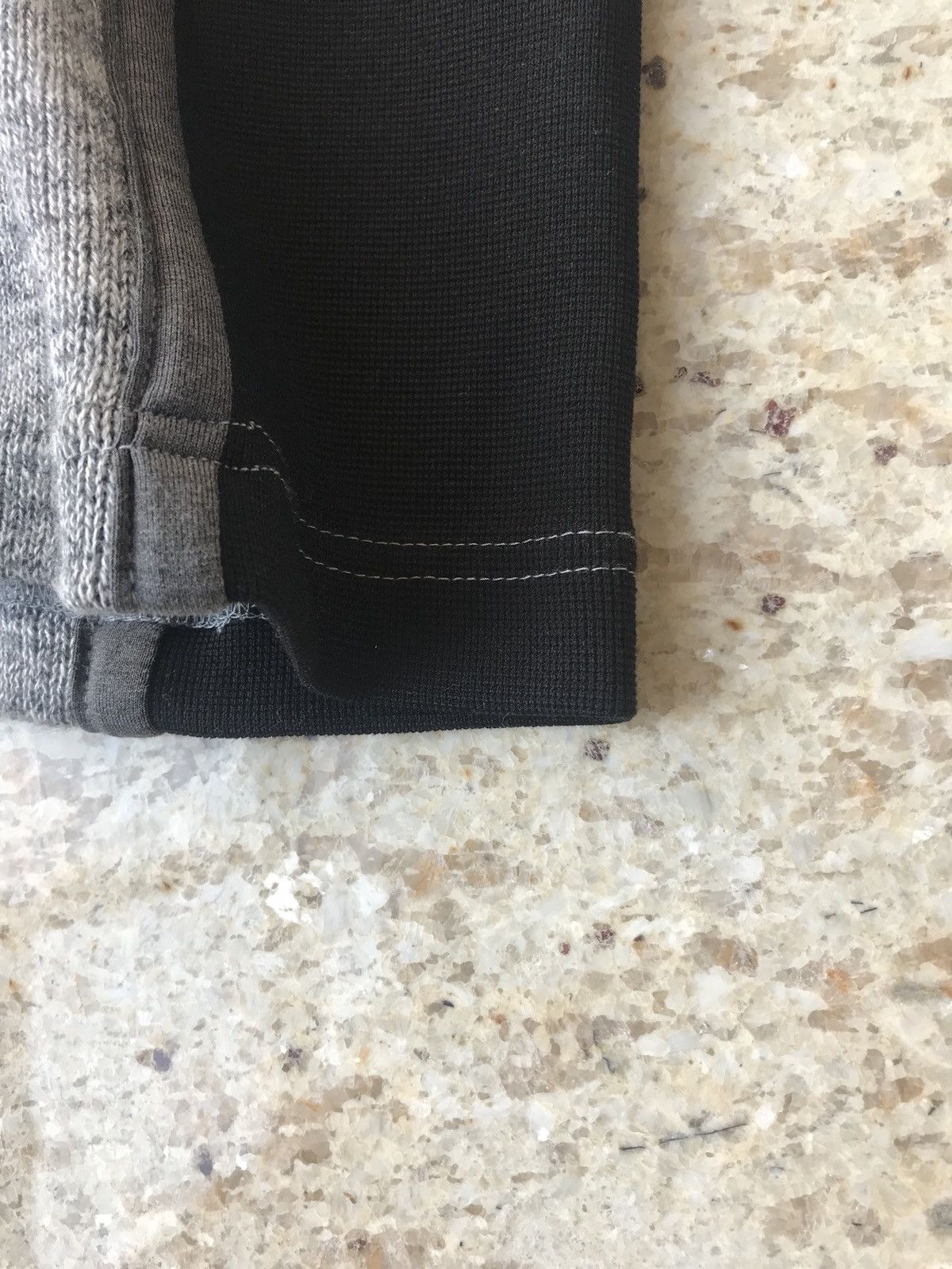 N.Hoolywood 162-CS10 Athletic Knitwear in Grey Melange & Black Size US M / EU 48-50 / 2 - 9 Thumbnail