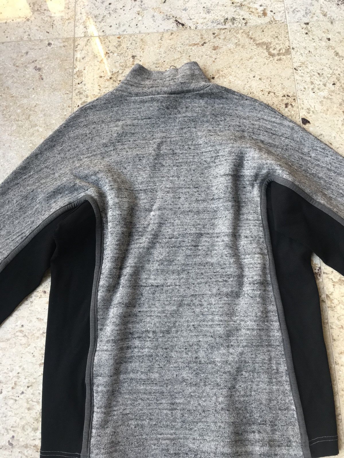 N.Hoolywood 162-CS10 Athletic Knitwear in Grey Melange & Black Size US M / EU 48-50 / 2 - 14 Thumbnail