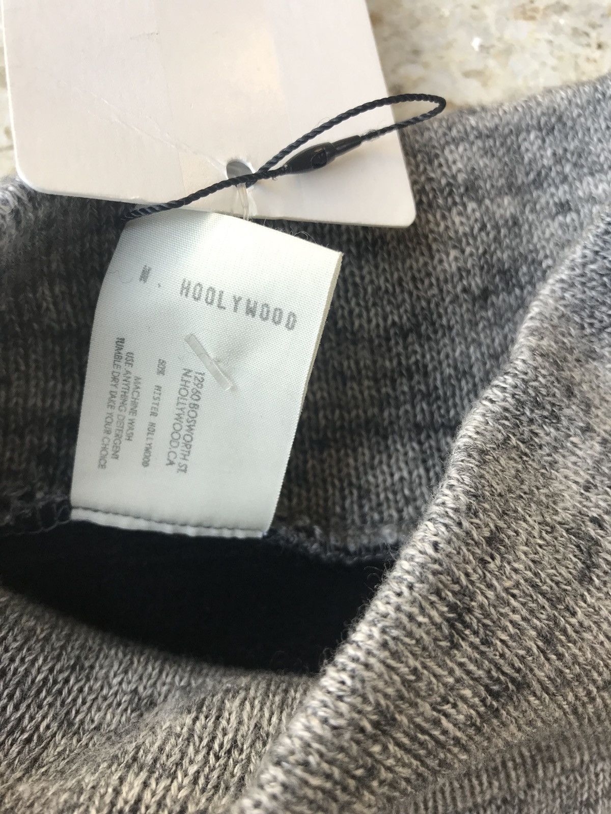 N.Hoolywood 162-CS10 Athletic Knitwear in Grey Melange & Black Size US M / EU 48-50 / 2 - 10 Thumbnail