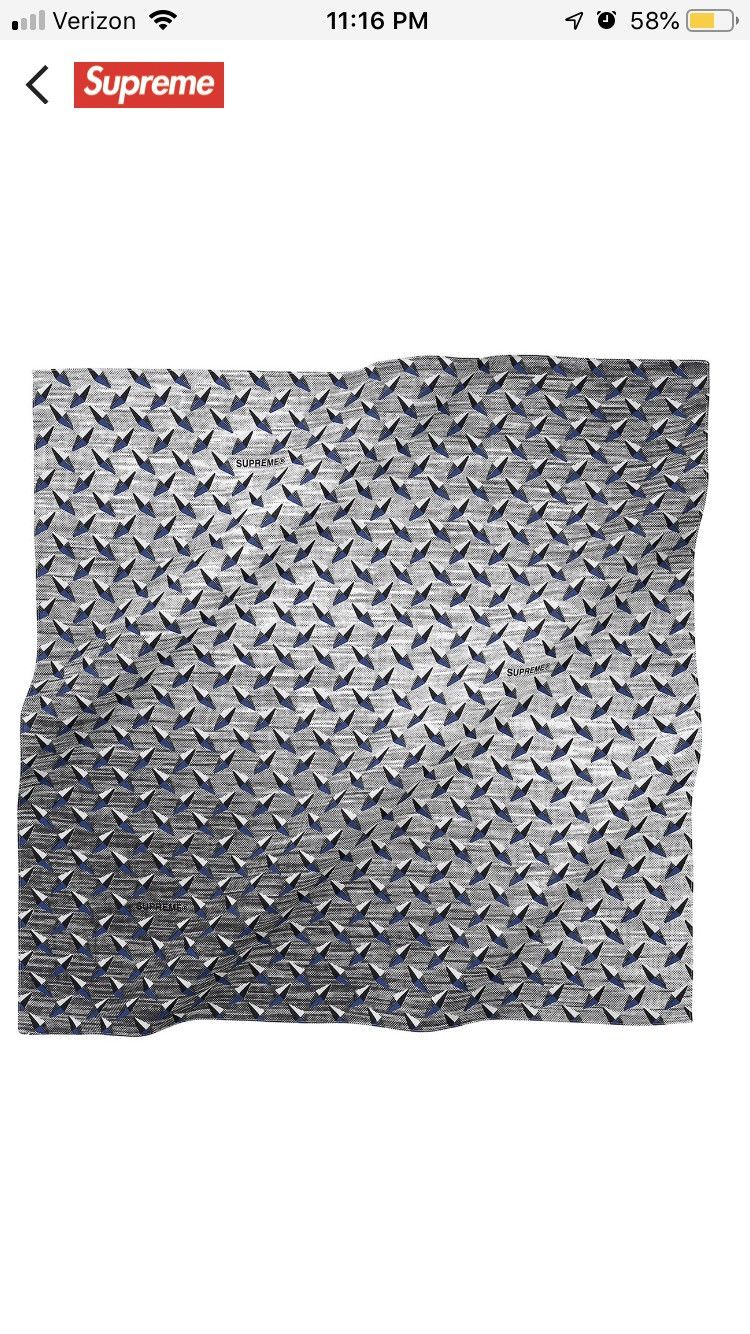 Supreme diamond plate bandana cheap