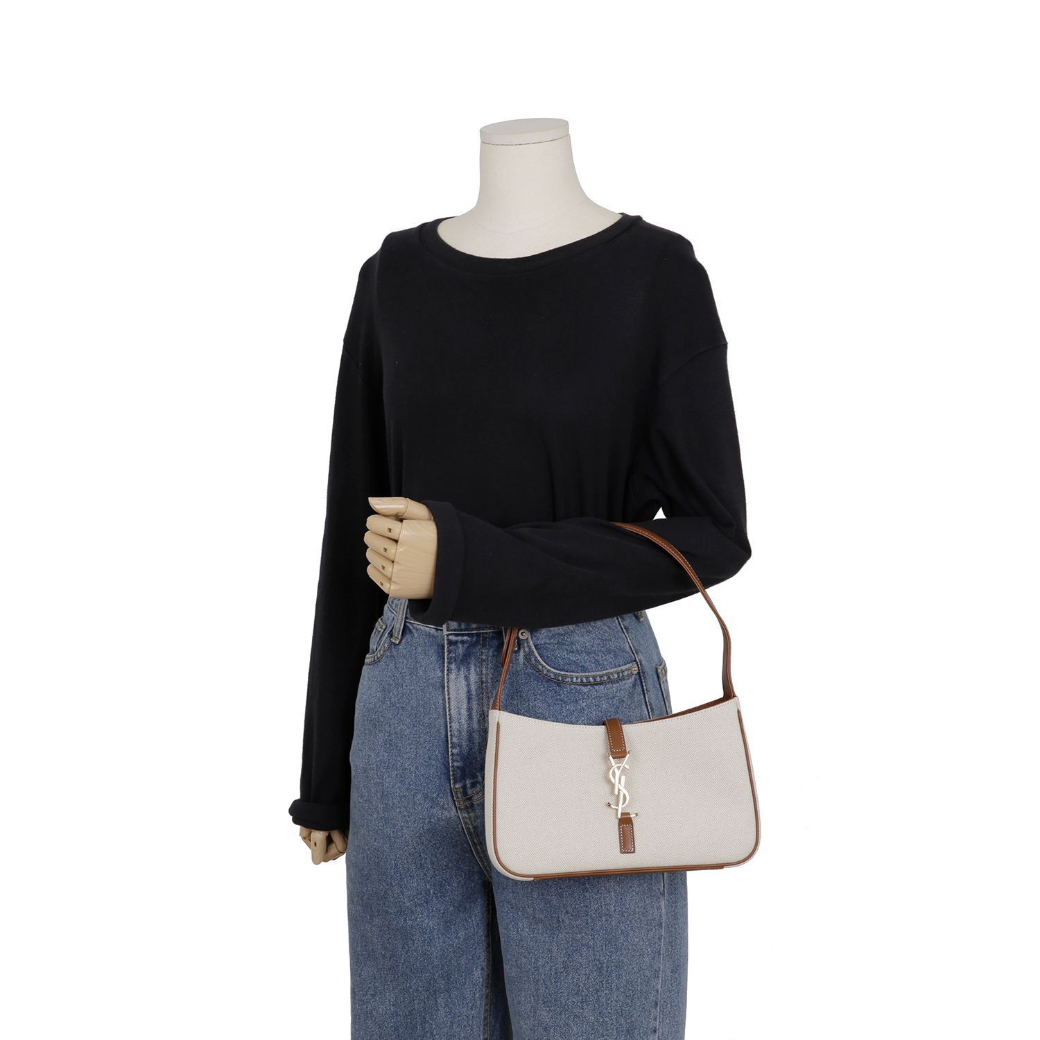 Yves Saint Laurent LE Hobo Shoulder Bag Size ONE SIZE - 11 Thumbnail