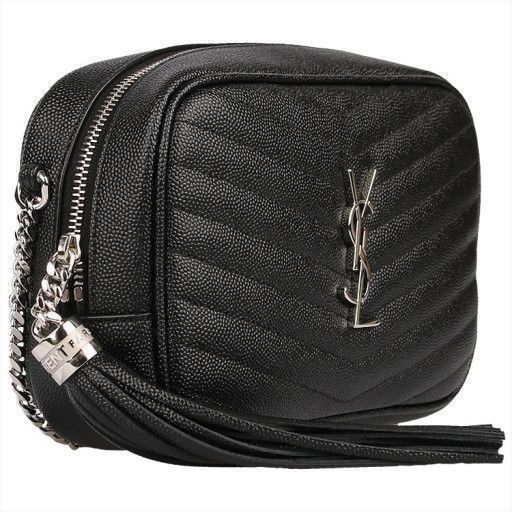 Yves Saint Laurent Monogram Silver Tone Mini Camera Bag Size ONE SIZE - 4 Thumbnail