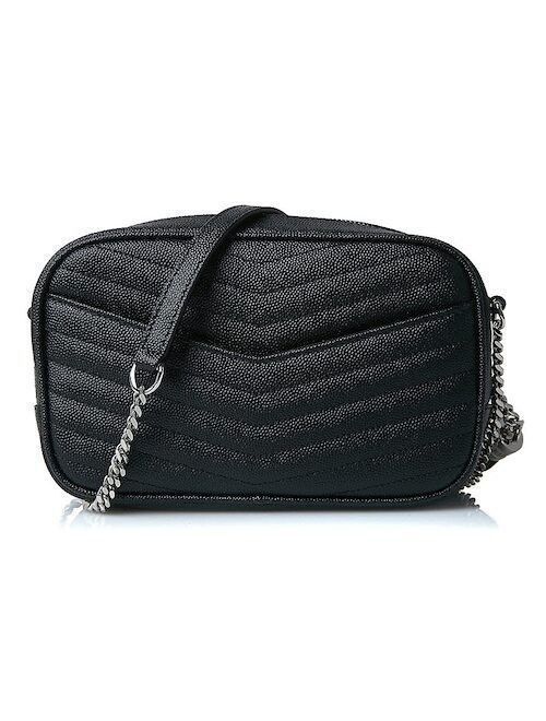Yves Saint Laurent Monogram Silver Tone Mini Camera Bag Size ONE SIZE - 3 Thumbnail