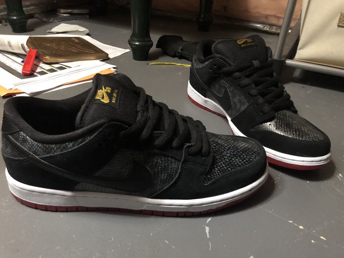 Nike Nike SB dunk low premium snake eyes Grailed