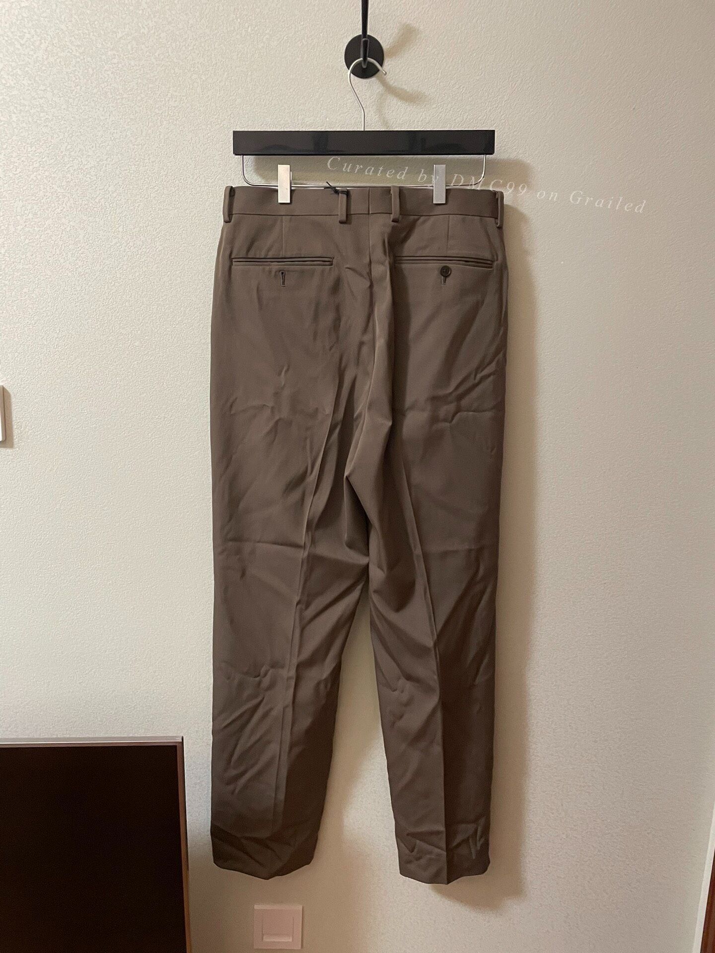 Auralee Auralee Wool Two-Tuck Slacks Size US 26 / EU 42 - 2 Thumbnail