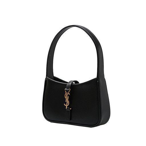 Yves Saint Laurent Monogram Mini Hobo Bag Black Size ONE SIZE - 3 Thumbnail
