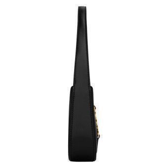Yves Saint Laurent Monogram Mini Hobo Bag Black Size ONE SIZE - 10 Thumbnail