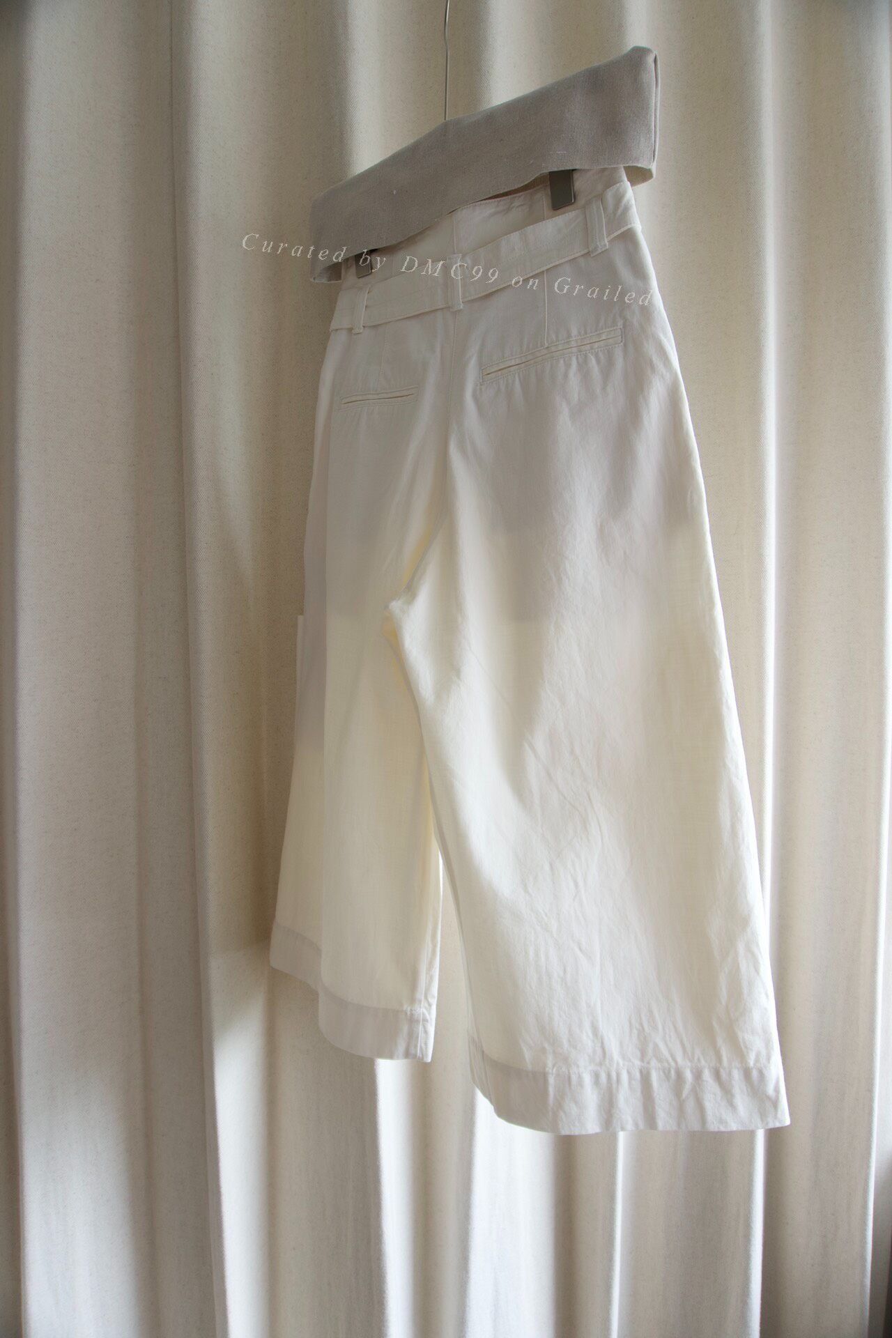 Lemaire LEMAIRE Cropped Trousers Size 34" / US 12 / IT 48 - 2 Thumbnail