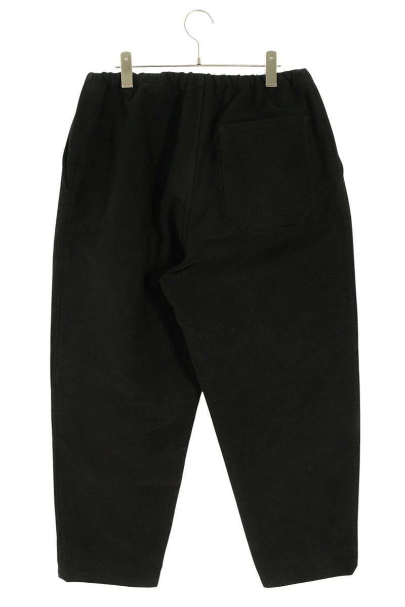 Comoli COMOLI AW25 Moleskin Drawstring Long Pants Black Size 32 Size US 32 / EU 48 - 2 Thumbnail