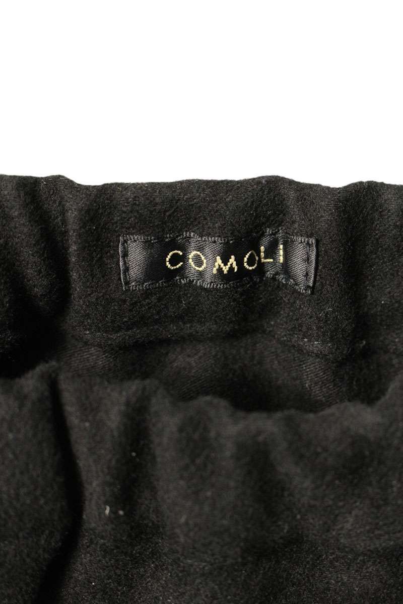 Comoli COMOLI AW25 Moleskin Drawstring Long Pants Black Size 32 Size US 32 / EU 48 - 3 Thumbnail