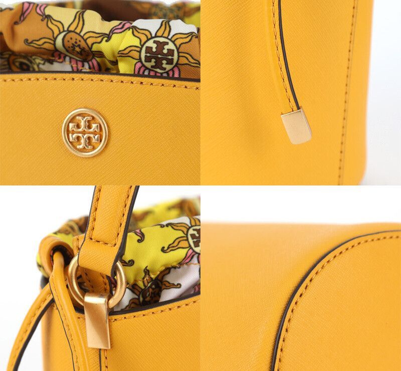 Tory Burch Emerson Mini Bucket Bag Yellow Size ONE SIZE - 7 Thumbnail