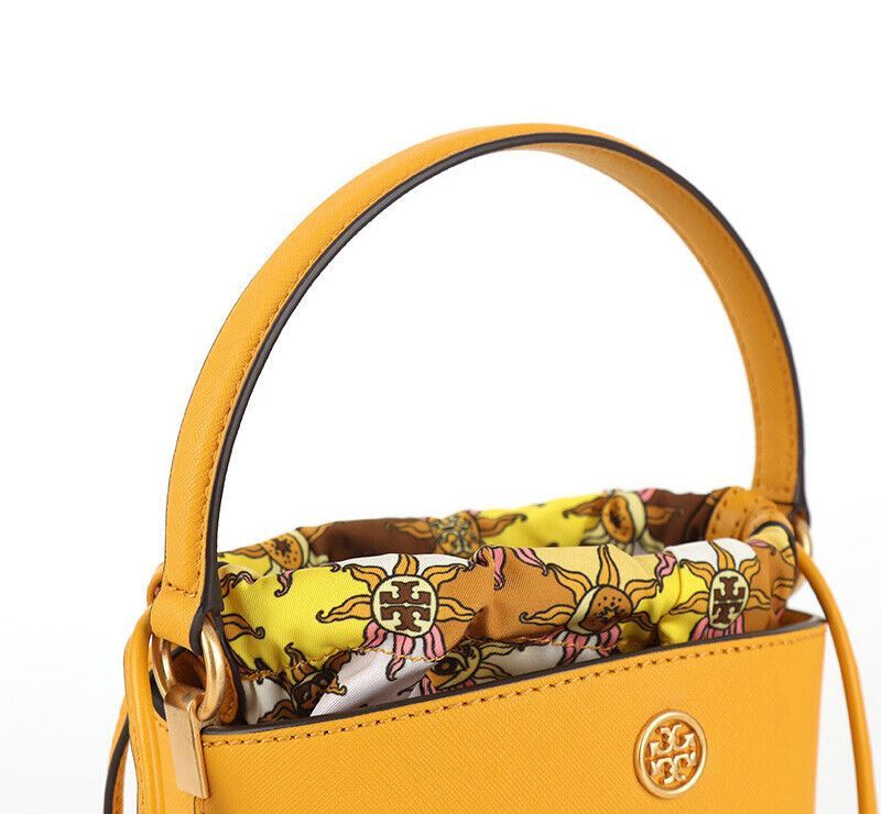 Tory Burch Emerson Mini Bucket Bag Yellow Size ONE SIZE - 6 Thumbnail