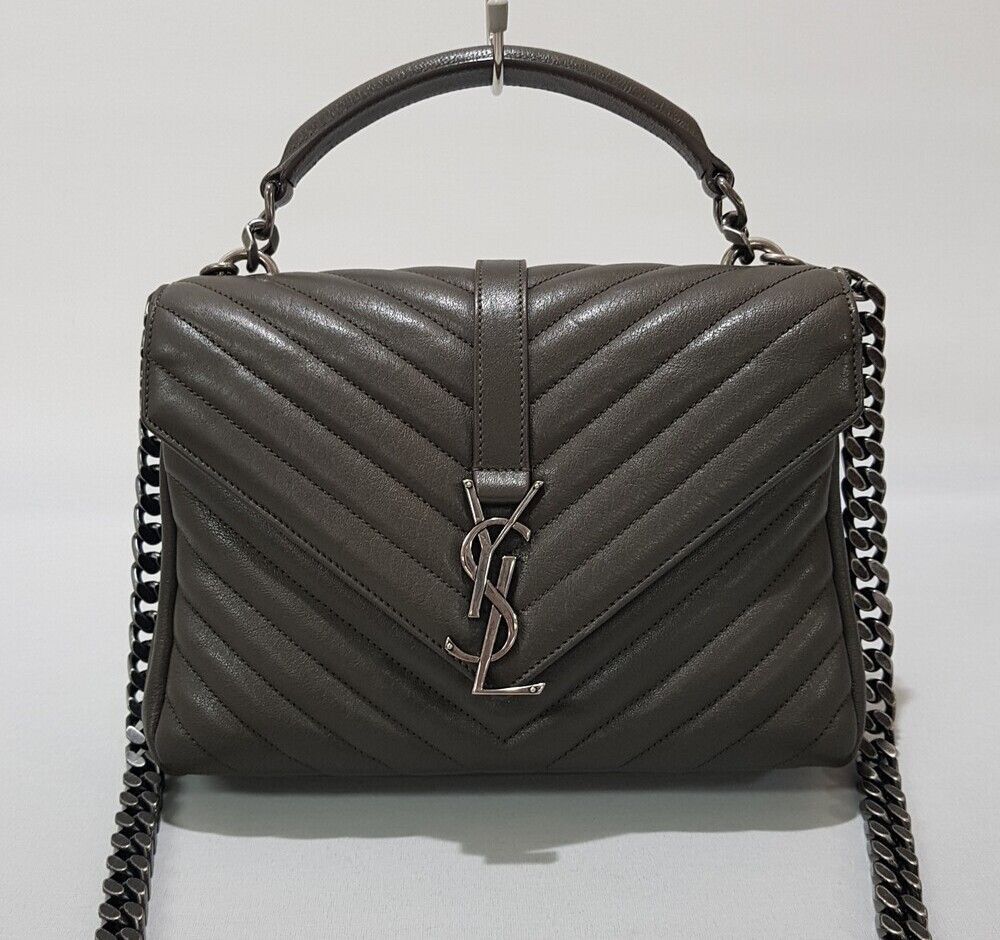 Yves Saint Laurent Monogram College Medium Size ONE SIZE - 2 Thumbnail