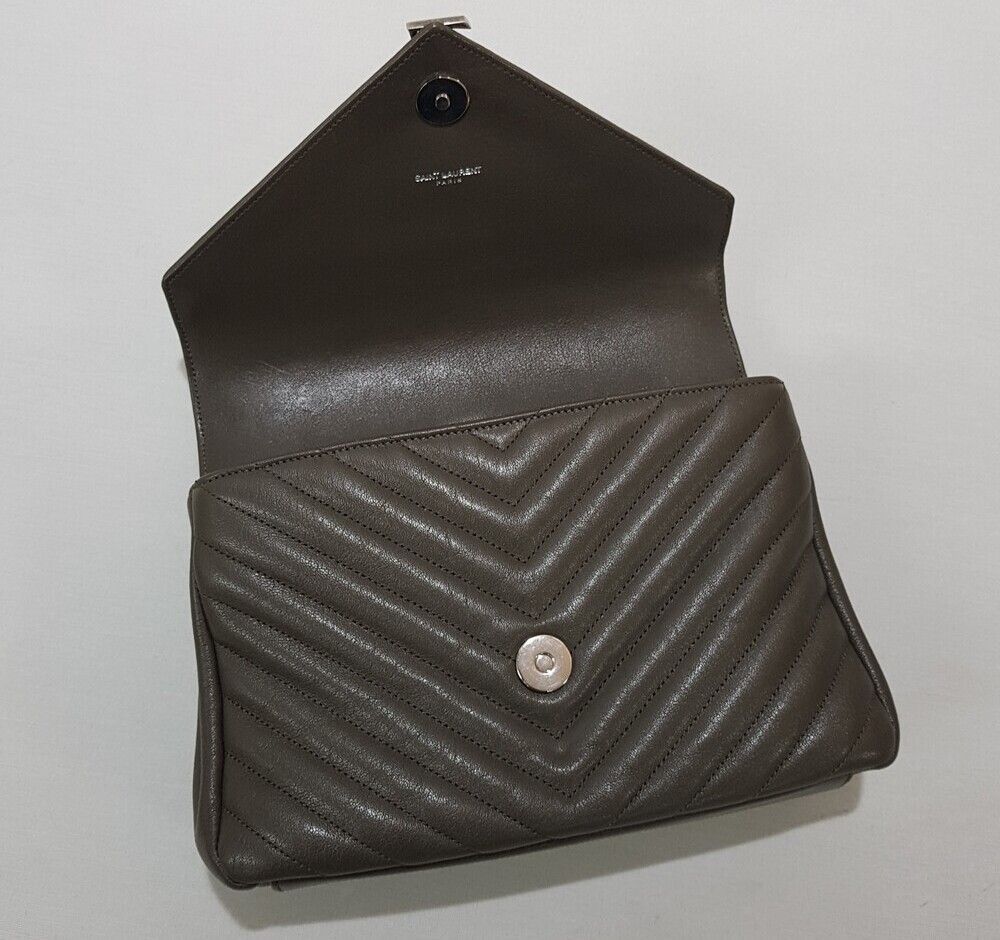 Yves Saint Laurent Monogram College Medium Size ONE SIZE - 9 Thumbnail