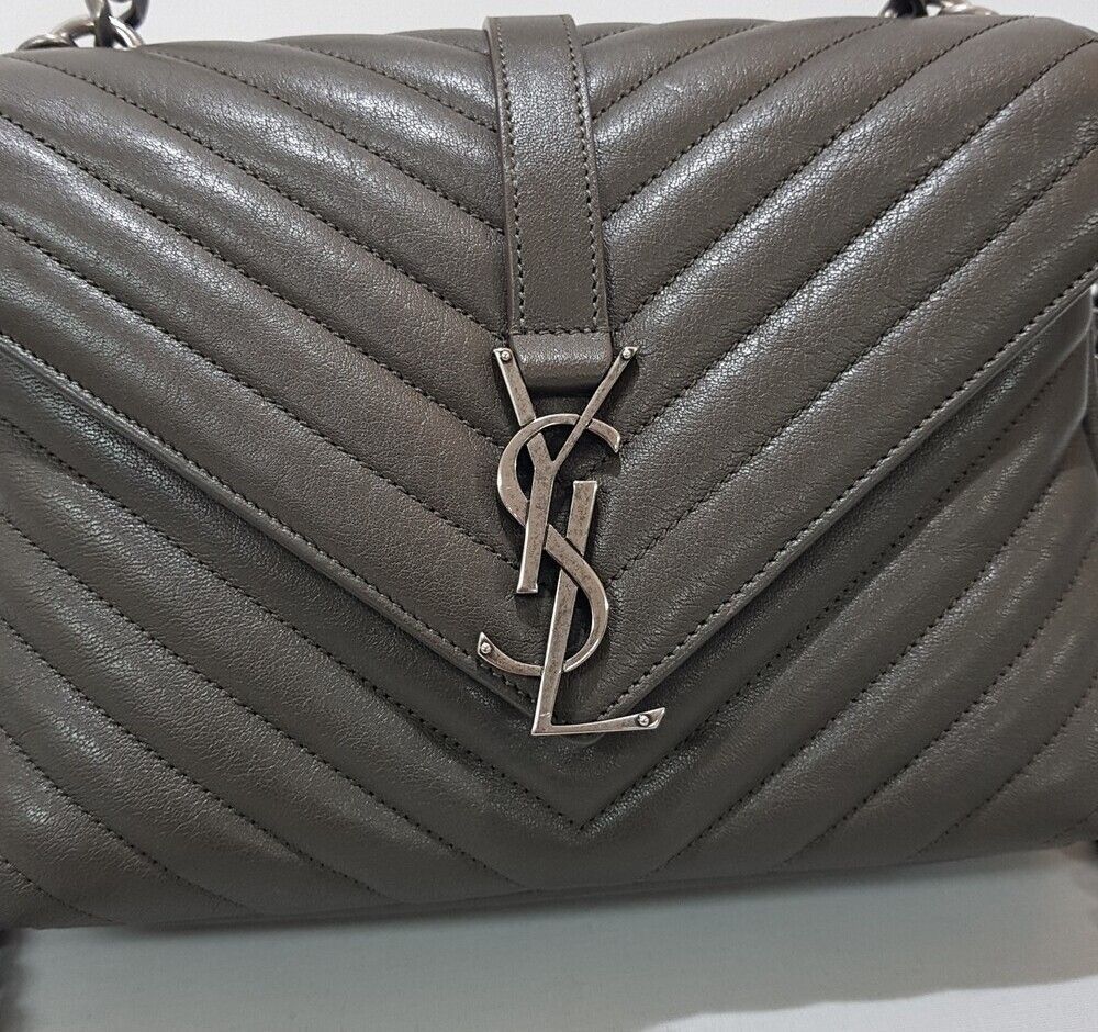 Yves Saint Laurent Monogram College Medium Size ONE SIZE - 3 Thumbnail