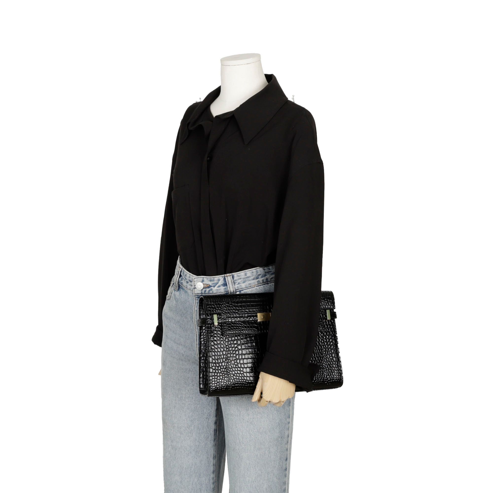 Yves Saint Laurent Manhattan Medium Shoulder Bag Size ONE SIZE - 12 Thumbnail