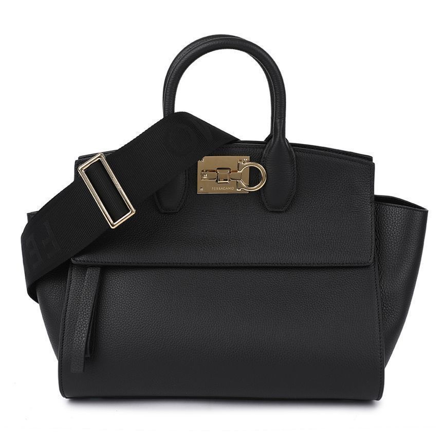 Salvatore Ferragamo Medium Studio Soft Bag Size ONE SIZE - 4 Thumbnail