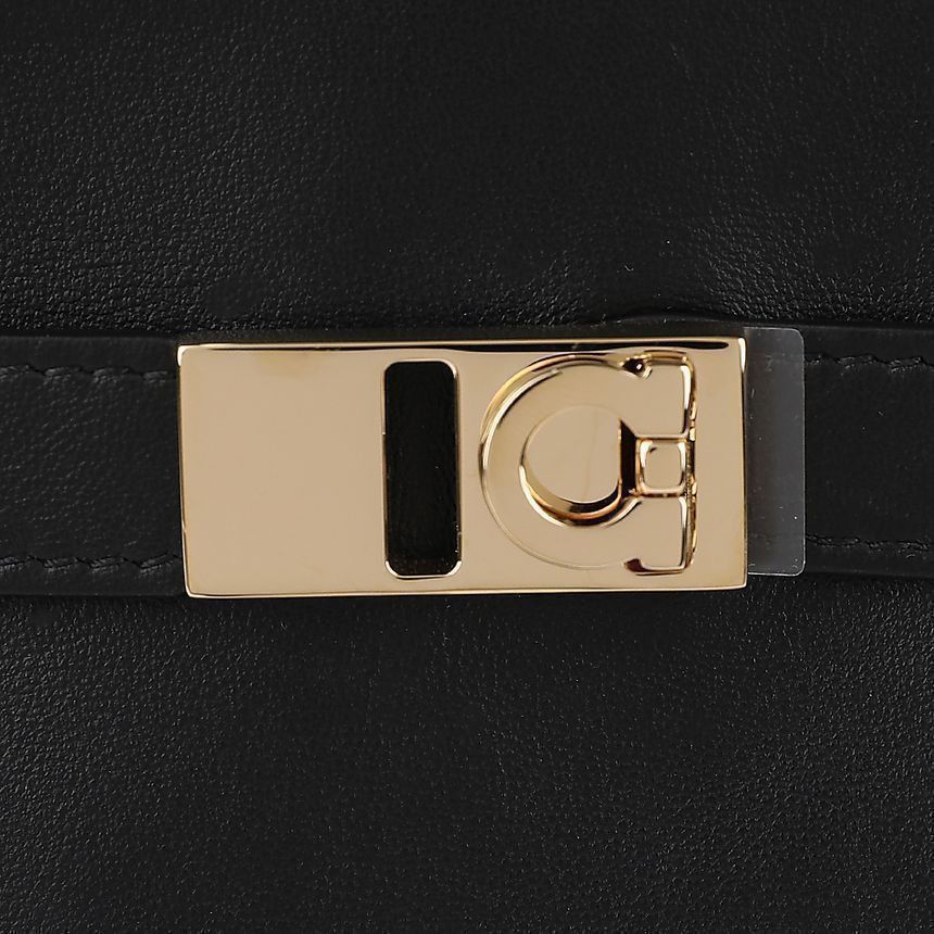 Salvatore Ferragamo Hug Two-Tone Mini Crossbody Bag Size ONE SIZE - 9 Thumbnail