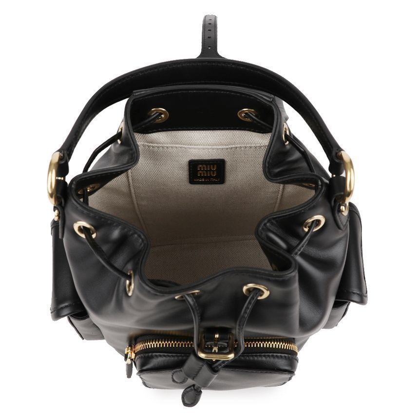 Miu Miu Leather Backpack Size ONE SIZE - 7 Thumbnail