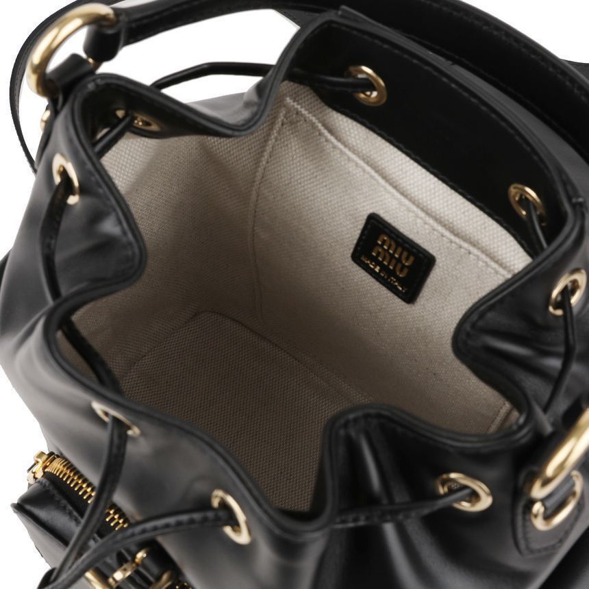 Miu Miu Leather Backpack Size ONE SIZE - 8 Thumbnail
