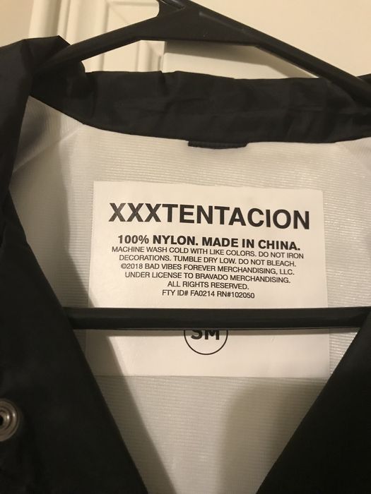 Revenge Xxxtentacion Skins Coaches Jacket Windbreaker Grailed