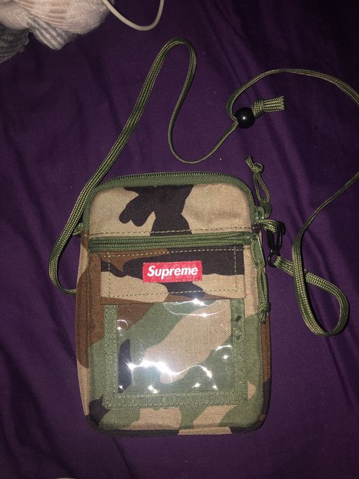 Supreme camo hot sale utility pouch