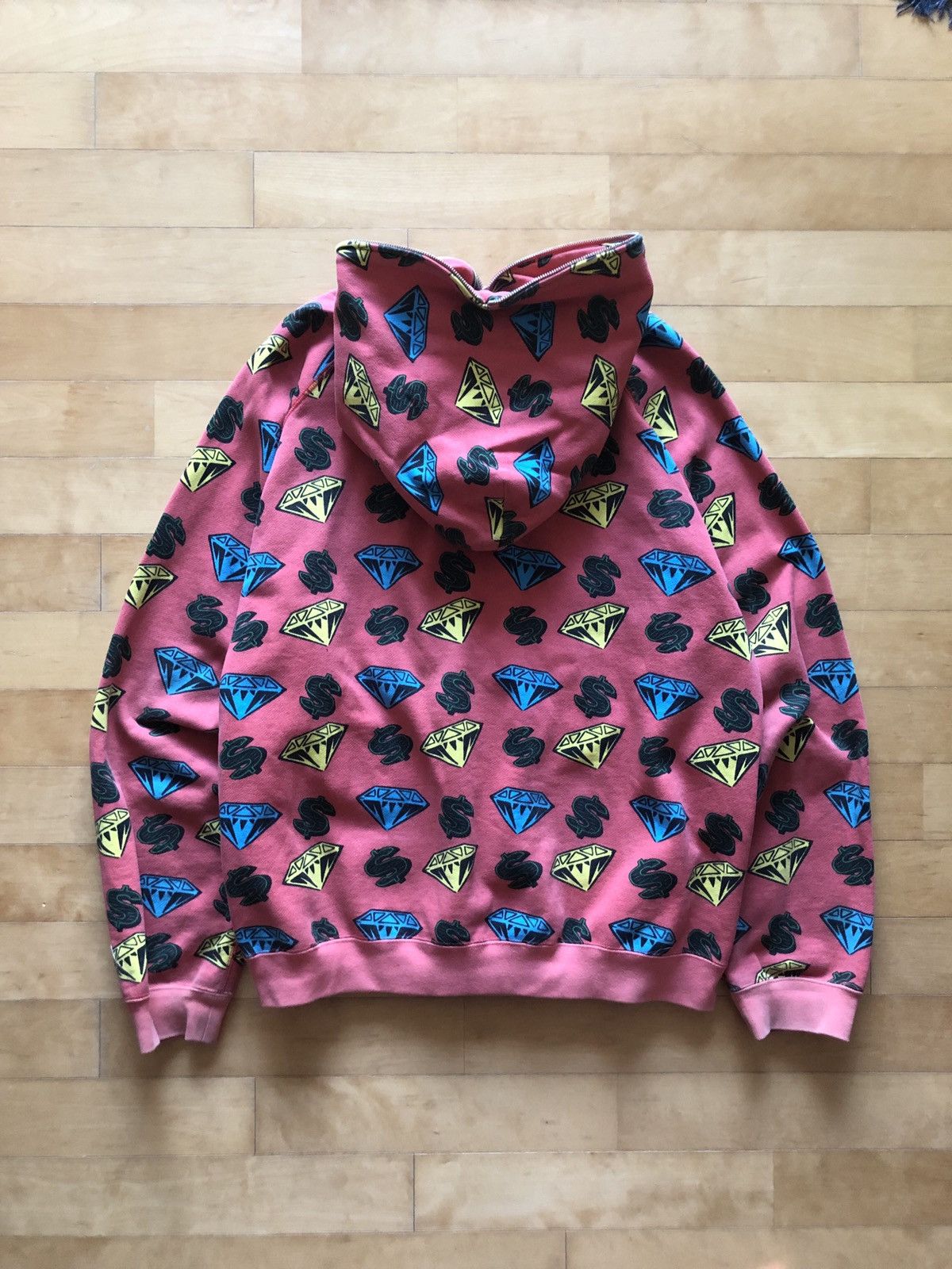 Billionaire Boys Club *Last drop* BBC (old model) 1st diamond hood zip L Size US L / EU 52-54 / 3 - 2 Thumbnail