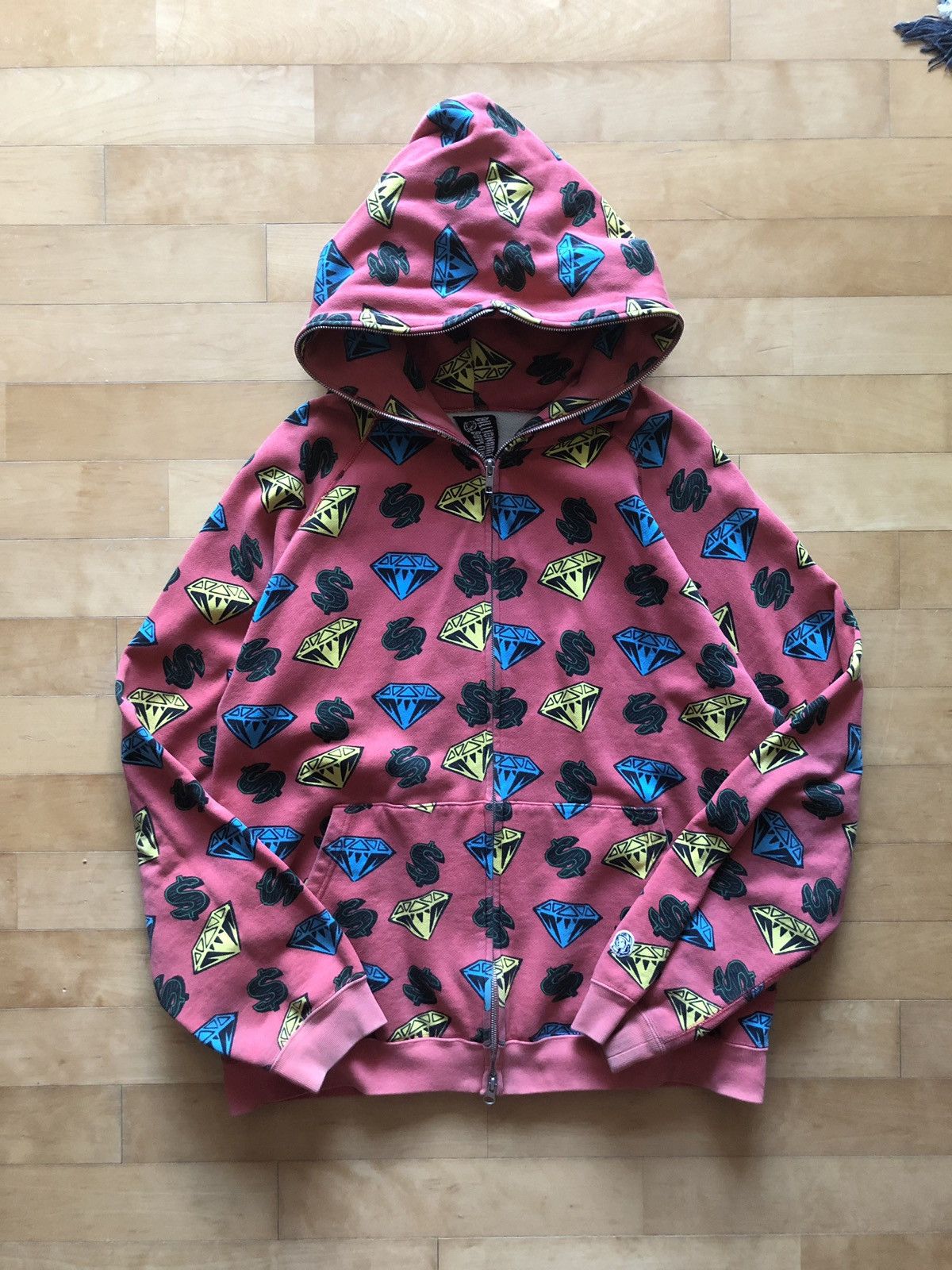 Billionaire Boys Club *Last drop* BBC (old model) 1st diamond hood zip L Size US L / EU 52-54 / 3 - 1 Thumbnail