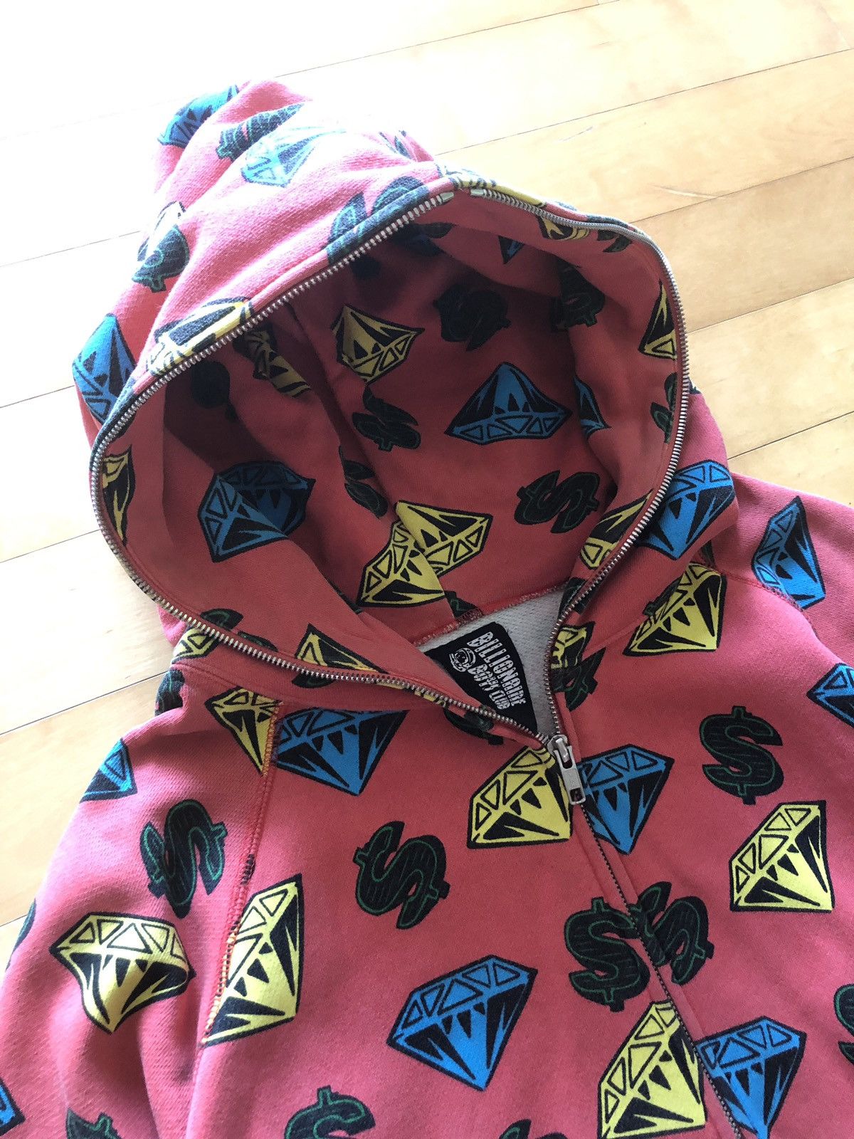 Billionaire Boys Club *Last drop* BBC (old model) 1st diamond hood zip L Size US L / EU 52-54 / 3 - 3 Thumbnail