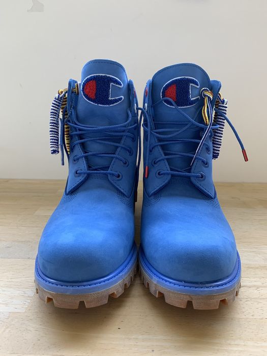 Champion timberlands outlet blue