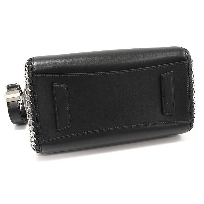 Givenchy Black Leather Chain Detail Antigona Small Size ONE SIZE - 5 Thumbnail