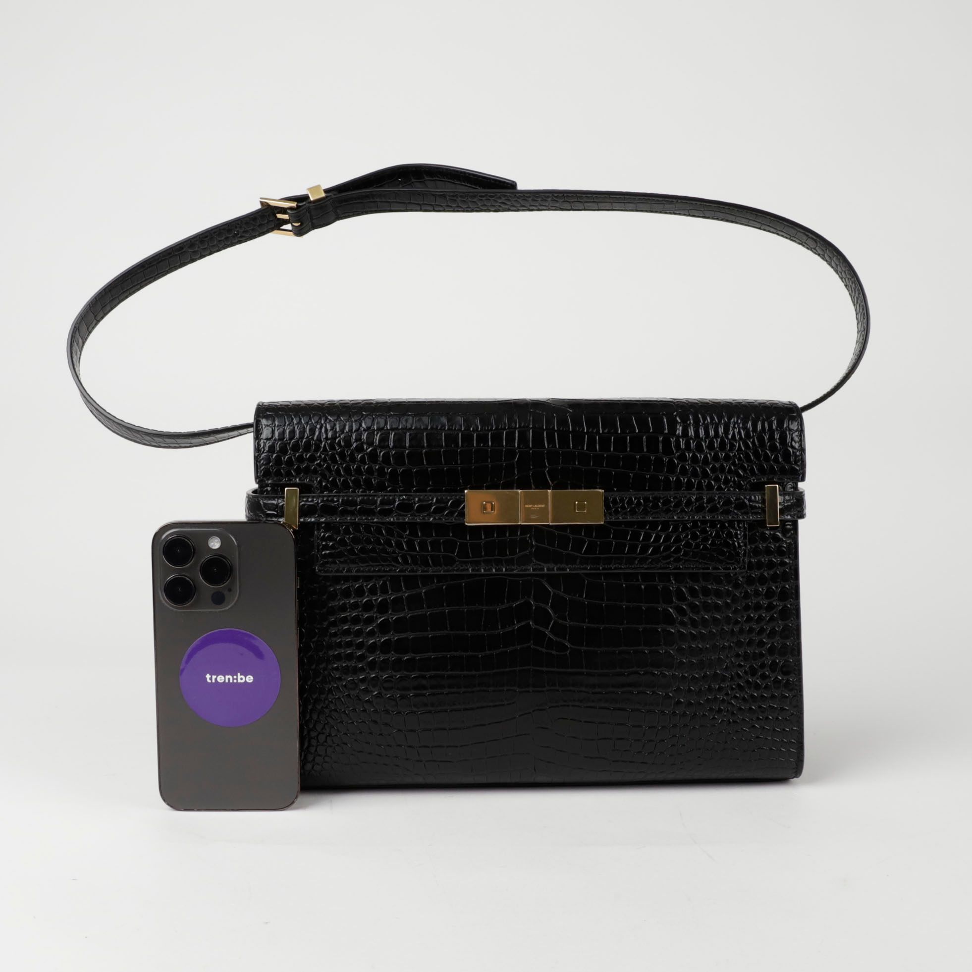 Yves Saint Laurent Manhattan Medium Shoulder Bag Size ONE SIZE - 7 Thumbnail