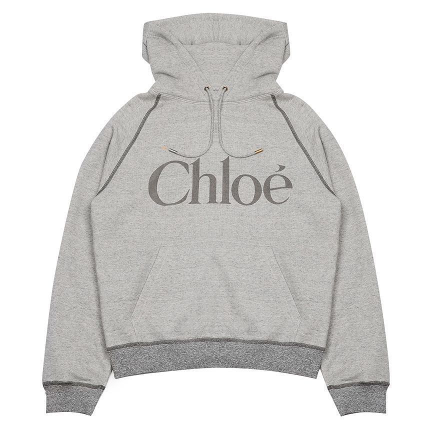 Chloe Oversized Logo Hoodie Size S / US 4 / IT 40 - 3 Thumbnail