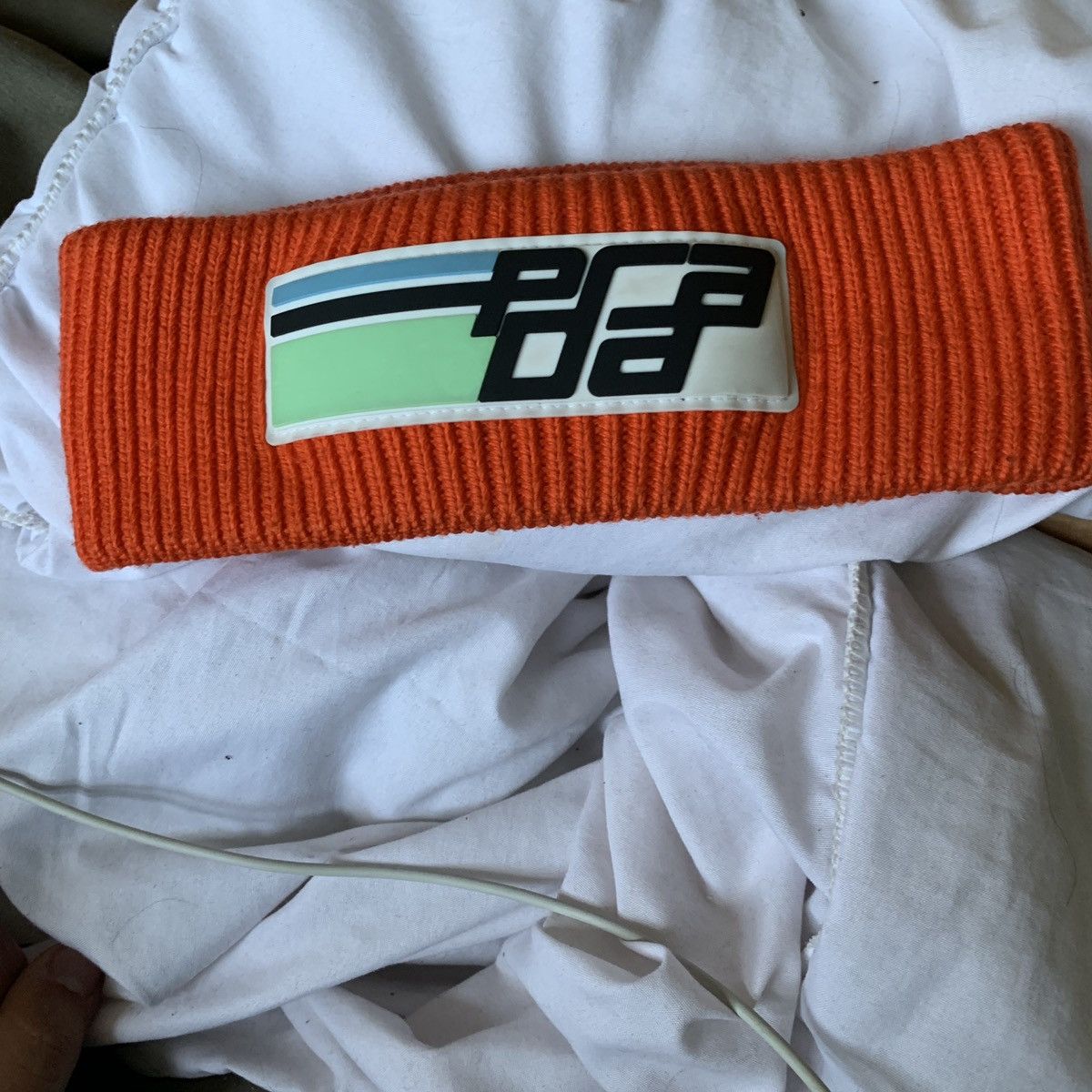 Prada headband clearance orange