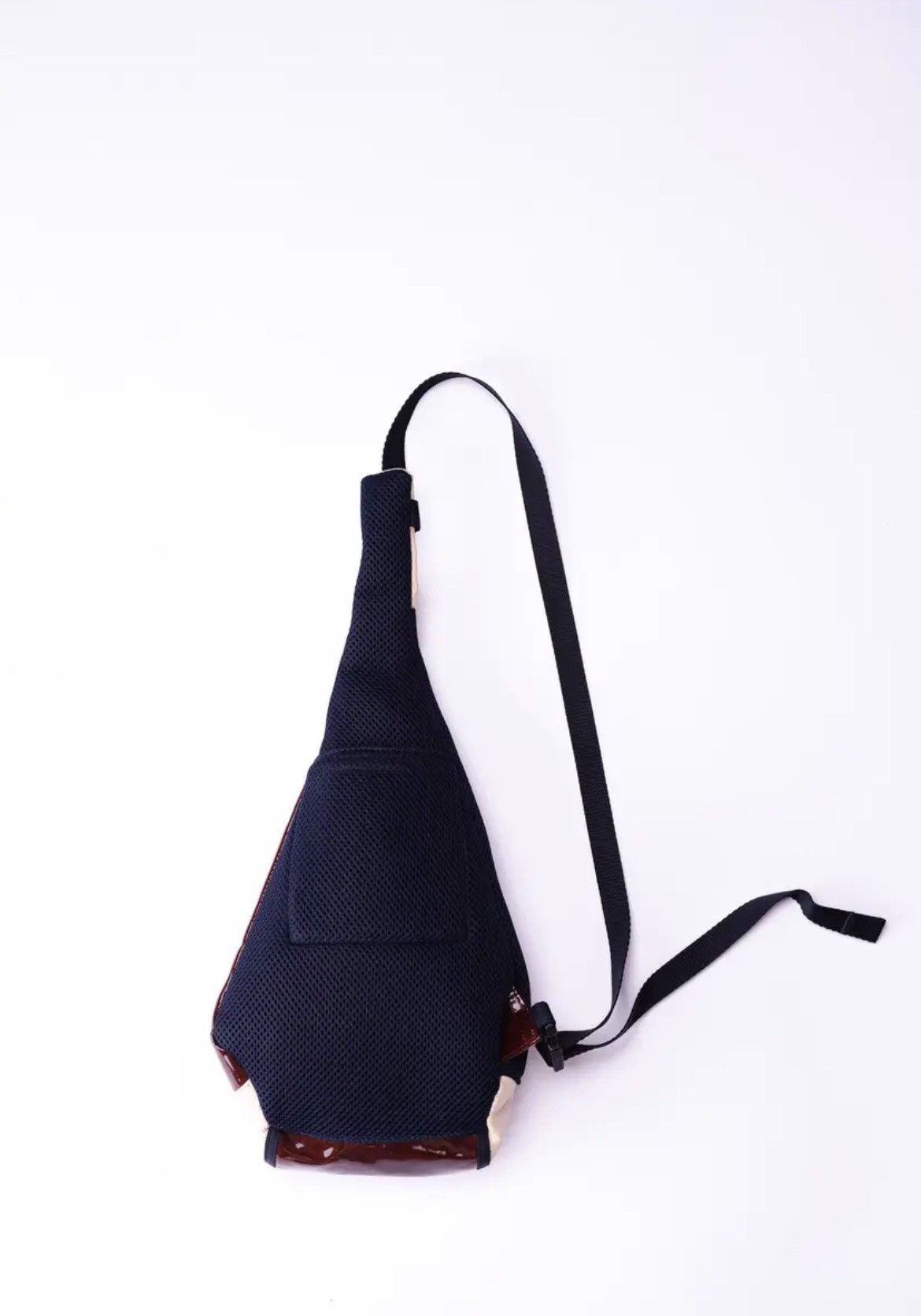 Miu Miu Miu Miu 2000SS Leather Mesh Sling Backpack Size ONE SIZE - 9 Thumbnail