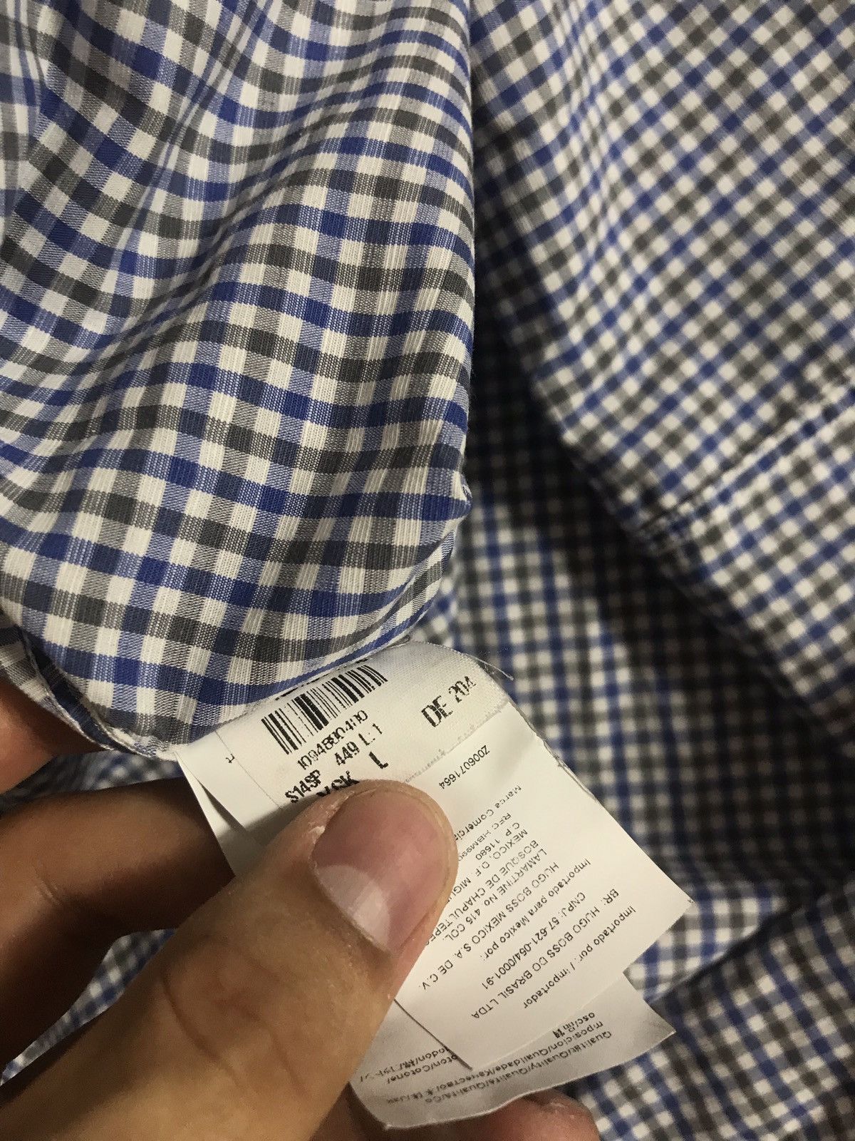 Hugo Boss Hugo Boss shirt Size US L / EU 52-54 / 3 - 7 Thumbnail