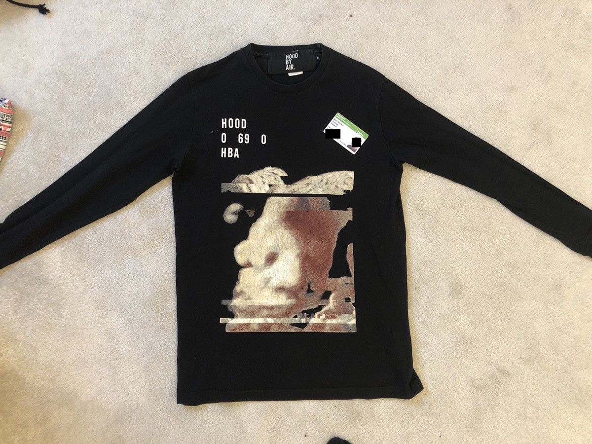 Hood By Air Hood By Air - Long Sleeve Shirt - Black - Medium | Grailed
