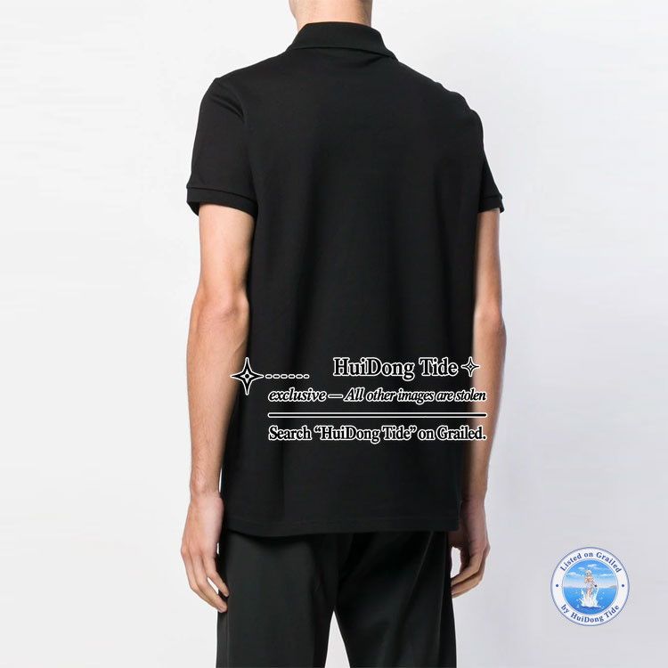 Saint Laurent Paris Saint Laurent Black Polo Shirt Size S Size US S / EU 44-46 / 1 - 7 Thumbnail