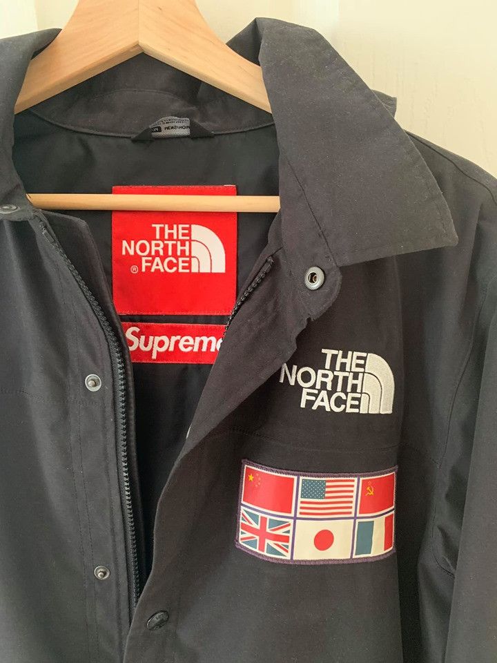 Supreme Supreme x TNF Expedition Coaches Jacket (2014) | Grailed