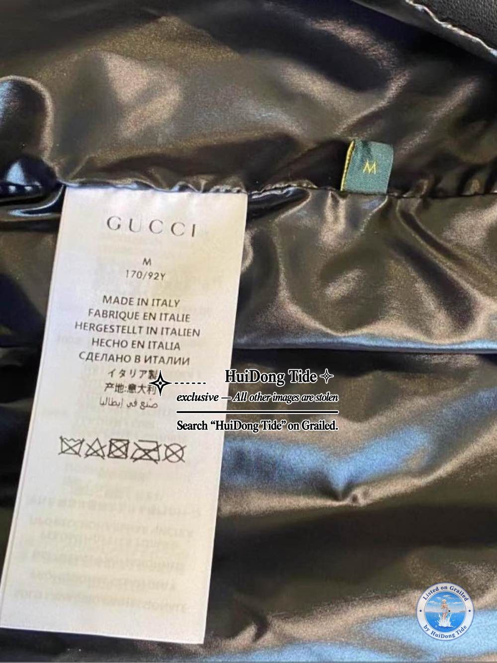 Gucci Gucci x Dapper Dan Leather Bomber Jacket Size M Size US M / EU 48-50 / 2 - 5 Thumbnail
