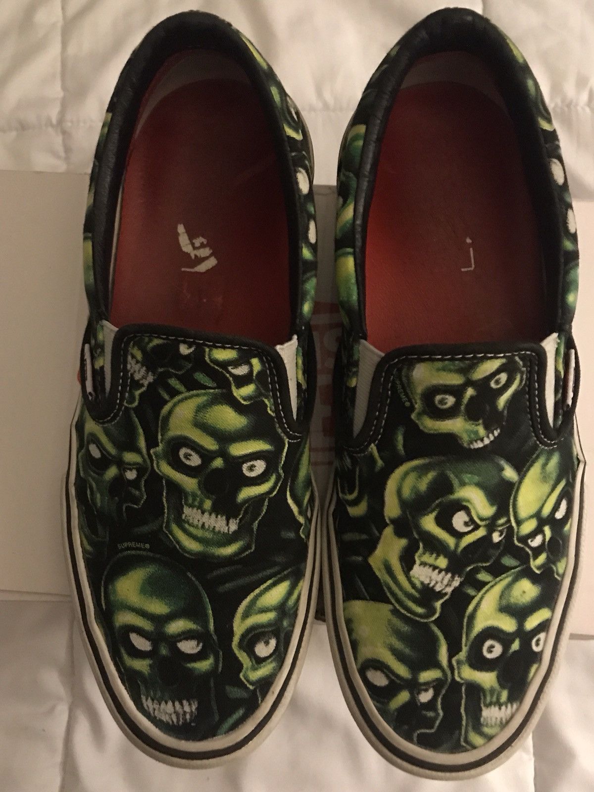 Skull pile supreme Vans Low Top Sneakers