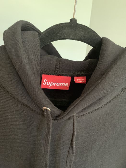 純正クオリティ Supreme wist logo hood L - トップス