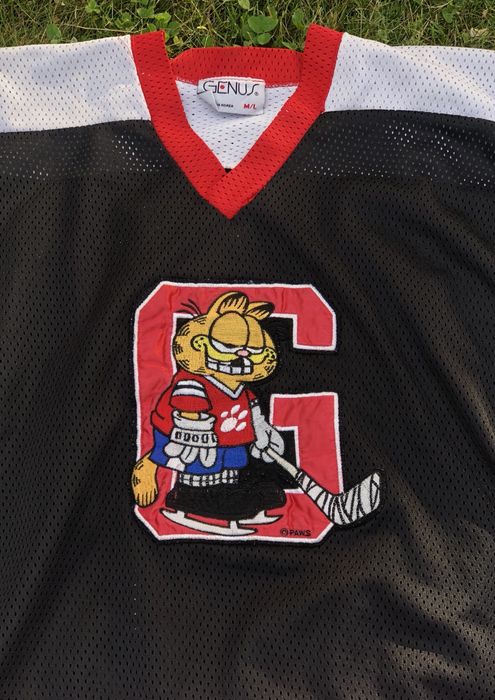 Garfield shop hockey jersey