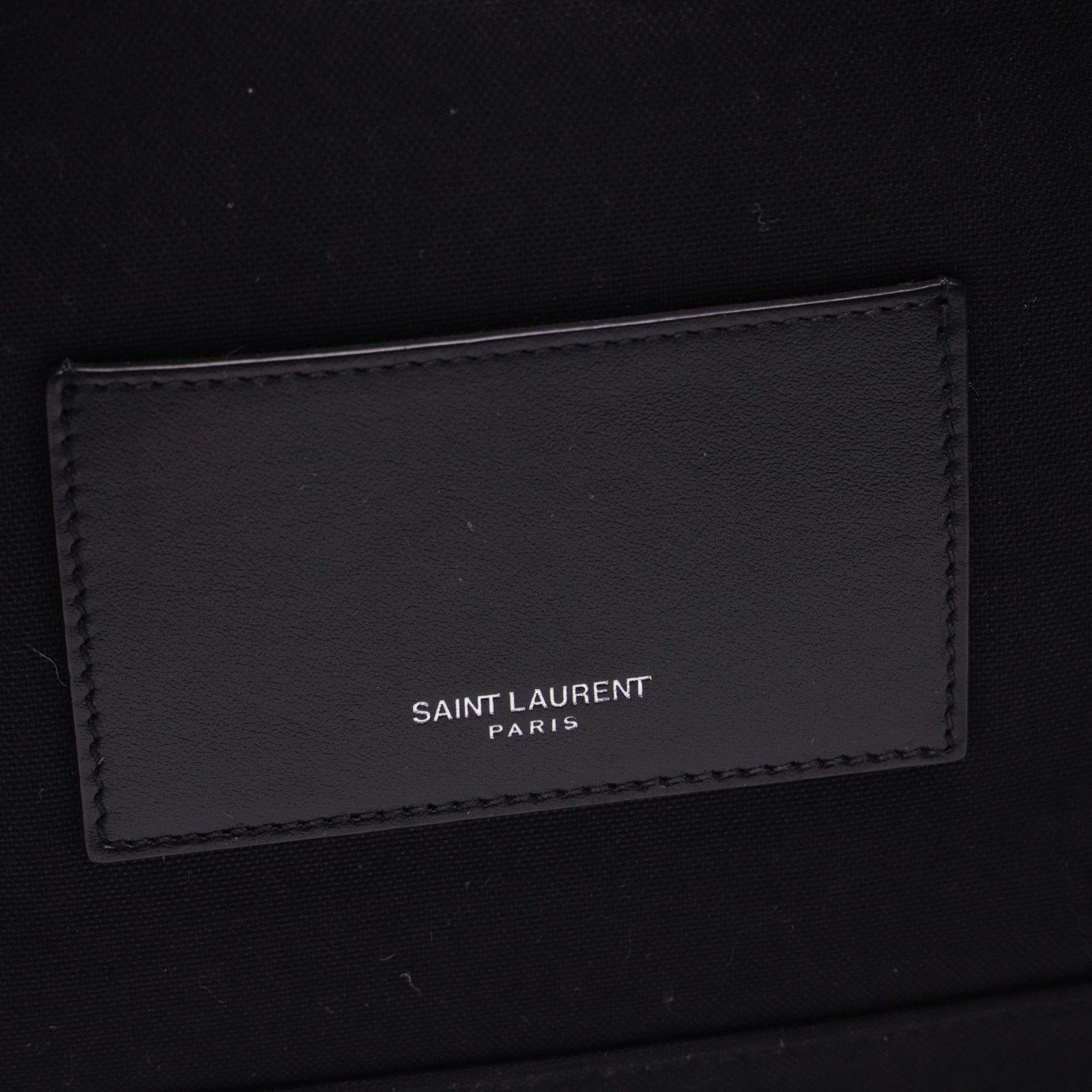 Yves Saint Laurent Saint Laurent Sequins City Backpack in Black Sequins Size ONE SIZE - 5 Thumbnail
